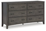 Ashley Grayish Brown Montillan Dresser - B651 - 31 - Home Elegance USA - 1