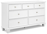 Ashley White Fortman Dresser