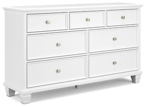 Ashley White Fortman Dresser | Home Elegance USA