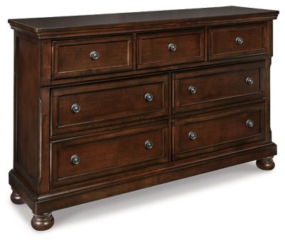 Ashley Rustic Brown Porter Dresser - B697 - 31 - Home Elegance USA - 1