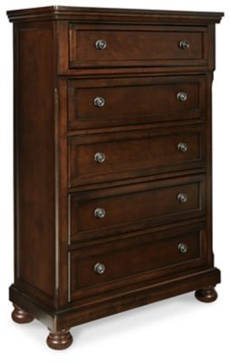 Ashley Rustic Brown Porter Chest - B697 - 46 - Home Elegance USA - 1