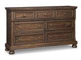 Ashley Medium Brown Flynnter Dresser - B719 - 31 - Home Elegance USA - 2