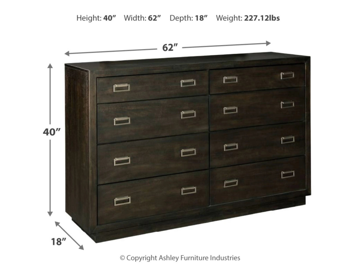 Hyndell 8 Drawer Dresser | Ashley