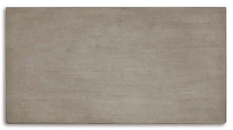 Ashley Light Gray Lettner Five Drawer Chest - Home Elegance USA