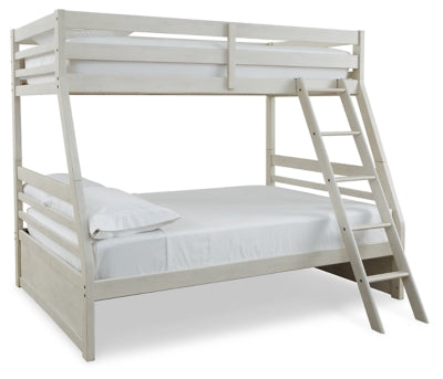 Ashley Antique White Robbinsdale B742B17 Twin over Full Bunk Bed