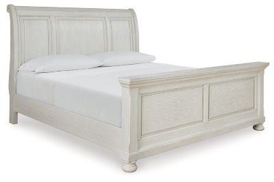 Ashley Antique White Robbinsdale B742B23 Queen Sleigh Bed - B742B23 - Home Elegance USA - 1