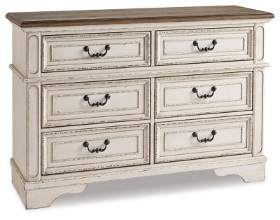 Ashley Two - tone Realyn Dresser - B743 - 21 - Home Elegance USA - 1