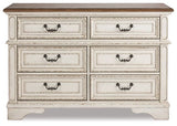 Ashley Two - tone Realyn Dresser - B743 - 21 - Home Elegance USA - 2