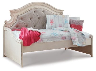 Ashley Chipped White Realyn Twin Day Bed - B743 - 80 - Home Elegance USA - 1