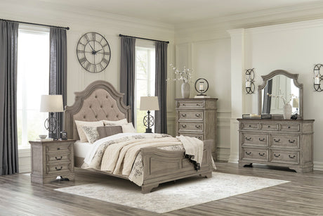 Ashley Antique Gray/Brown Lodenbay Dresser