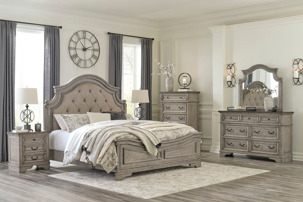 Ashley Antique Gray/Brown Lodenbay Dresser