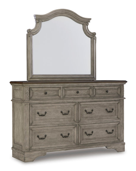 Ashley Antique Gray/Brown Lodenbay Dresser