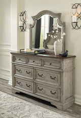 Ashley Antique Gray/Brown Lodenbay Dresser