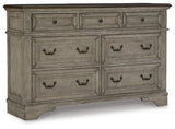 Ashley Antique Gray/Brown Lodenbay Dresser - B751 - 31 - Home Elegance USA - 1