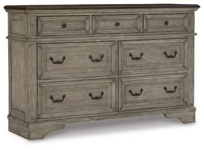 Ashley Antique Gray/Brown Lodenbay Dresser