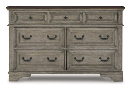 Ashley Antique Gray/Brown Lodenbay Dresser