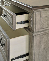 Ashley Antique Gray/Brown Lodenbay Dresser