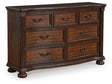 Ashley Brown Lavinton Dresser | Home Elegance USA