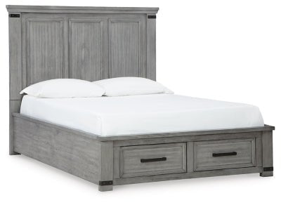 Ashley Gray Russelyn B772B3 Queen Storage Bed - B772B3 - Home Elegance USA - 1