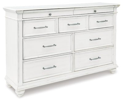 Ashley Whitewash Kanwyn Dresser - B777 - 31 - Home Elegance USA - 1