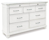 Ashley Whitewash Kanwyn Dresser - B777 - 31 - Home Elegance USA - 1