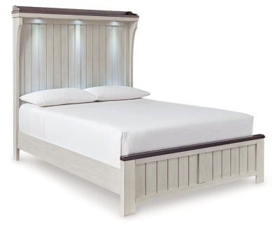 Ashley Gray/Brown Darborn B796B2 Queen Panel Bed - B796B2 - Home Elegance USA - 1