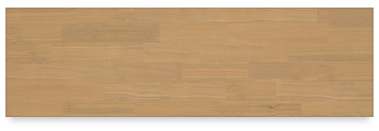 Ashbryn Dresser with 10-Drawer in White/Natural | Ashley