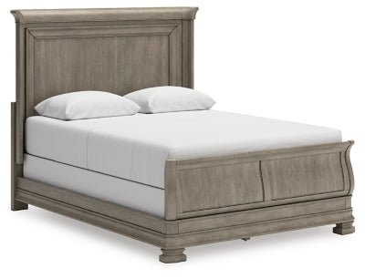 Ashley Gray Lexorne B924B2 Queen Sleigh Bed - B924B2 - Home Elegance USA - 1