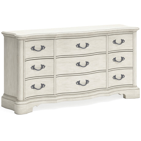 Ashley Antique White Arlendyne Dresser - Home Elegance USA