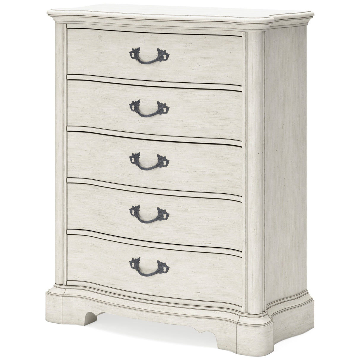 Ashley Antique White Arlendyne Five Drawer Chest - B980 - 46 - Home Elegance USA - 2