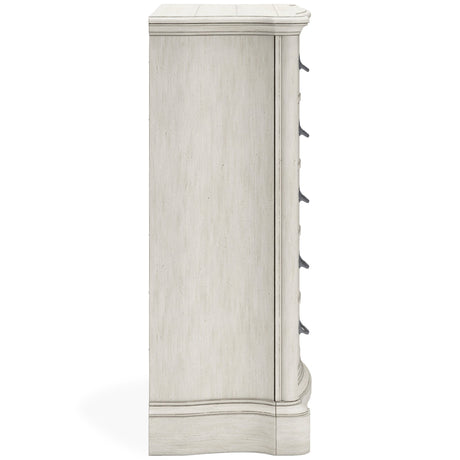 Ashley Antique White Arlendyne Five Drawer Chest - B980 - 46 - Home Elegance USA - 5