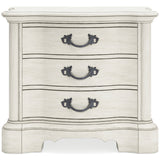Ashley Antique White Arlendyne Three Drawer Night Stand - Home Elegance USA