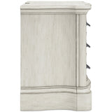 Ashley Antique White Arlendyne Three Drawer Night Stand - Home Elegance USA