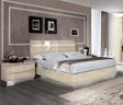 Camelgroup Italy Legno 3 Piece King Bedroom Set Ivory - Platinumksbeige-3Set | ESF