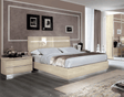 Camelgroup Italy Legno 3 Piece Queen Bedroom Set Ivory - Platinumqsbeige-3Set | ESF