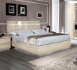 Camelgroup Italy Legno King Size Bed With Led Ivory Betullia Sabbia - Platinumksbeige | ESF