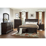 Begonia Eastern King Platform Bed with Storage 1718Kgy-1Ek | Homelegance