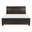 Begonia Eastern King Platform Bed with Storage 1718Kgy-1Ek | Homelegance