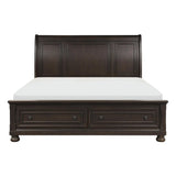 Begonia Eastern King Platform Bed with Storage 1718Kgy-1Ek | Homelegance