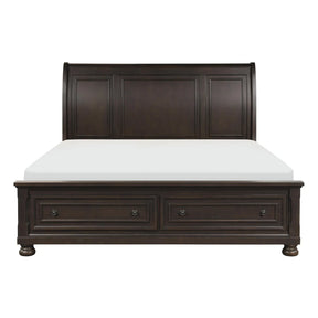Begonia Eastern King Platform Bed with Storage 1718Kgy-1Ek | Homelegance