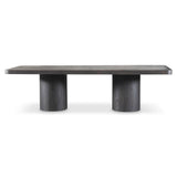 Bernhardt Sana Dining Table in Brown - Suar Wood with Bold Pillars - K2224
