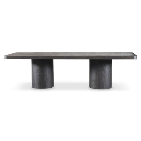 Bernhardt Sana Dining Table in Brown - Suar Wood with Bold Pillars - K2224