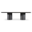 Bernhardt Sana Dining Table in Brown - Suar Wood with Bold Pillars - K2224