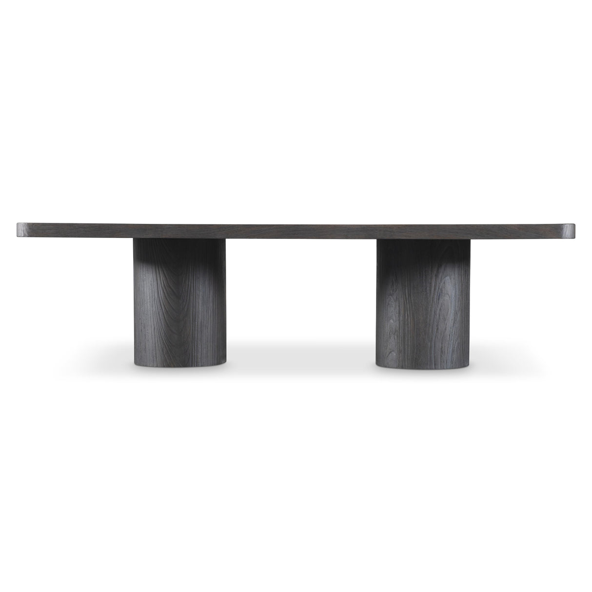 Bernhardt Sana Dining Table in Brown - Suar Wood with Bold Pillars - K2224