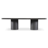 Bernhardt Sana Dining Table in Brown - Suar Wood with Bold Pillars - K2224