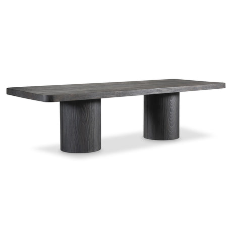 Bernhardt Sana Dining Table in Brown - Suar Wood with Bold Pillars - K2224