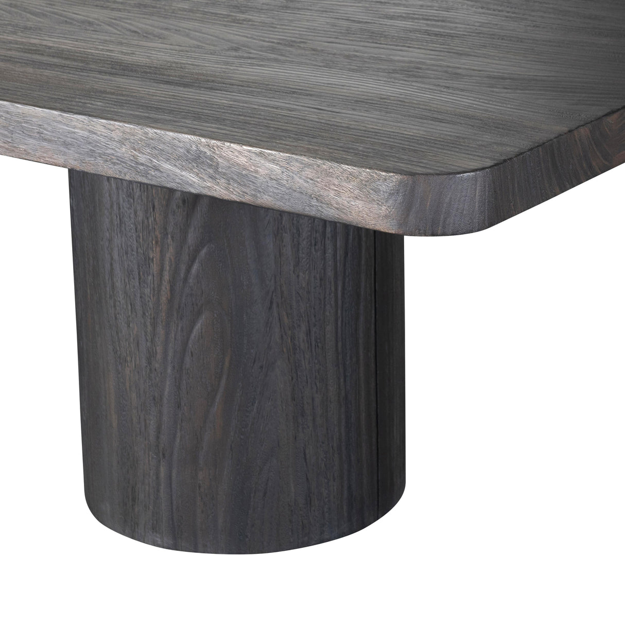 Bernhardt Sana Dining Table in Brown - Suar Wood with Bold Pillars - K2224