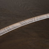 Modrest Beulah - Modern Free Form Dark Ash Coffee Table