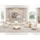 Bouquet 12-Light Oblong Chandelier – Gold K9 Crystal Floral Statement Lighting