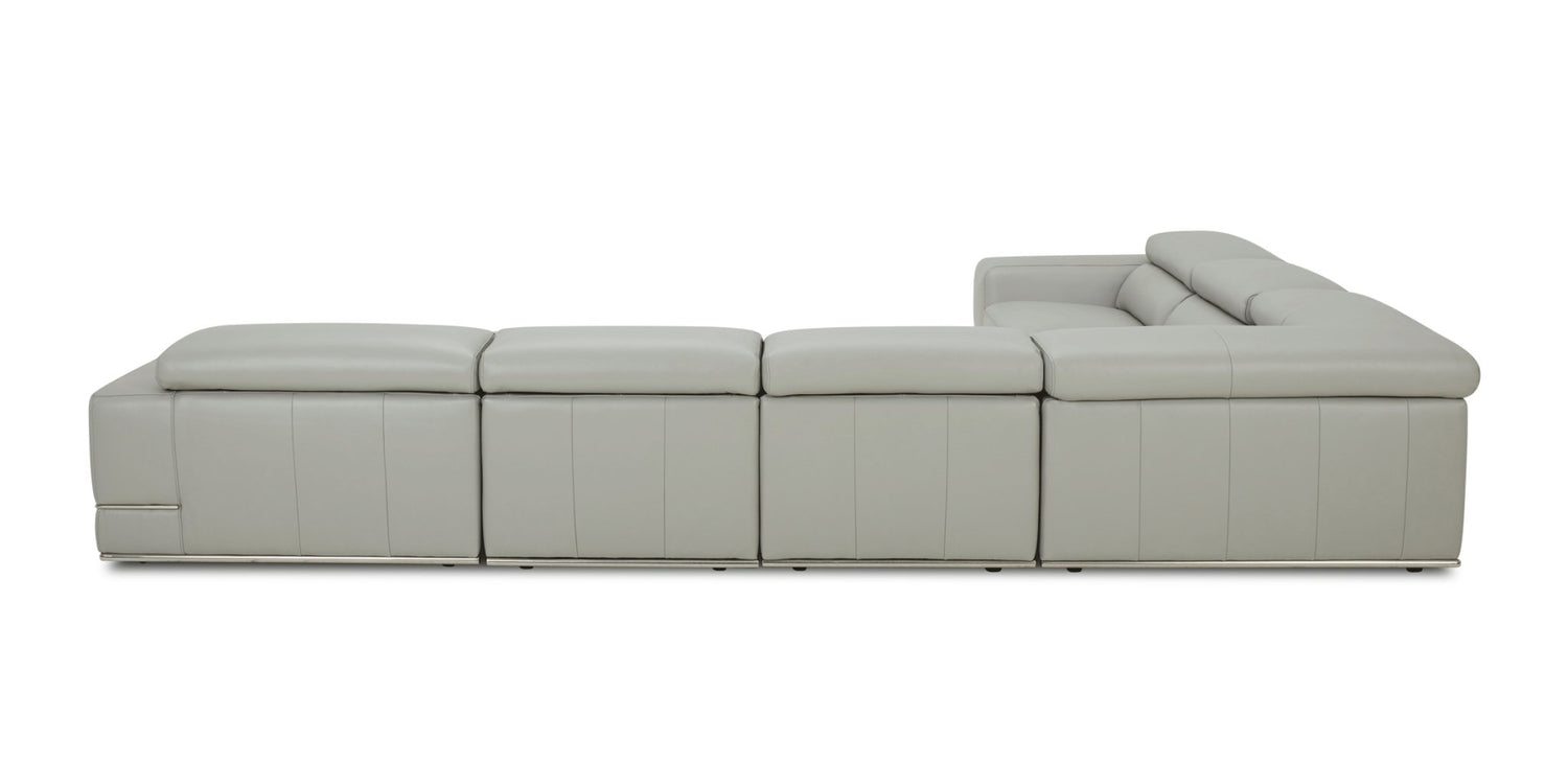 1576 Grey Sectional Right Kuka - 1576Sectionalright | ESF | Home Elegance USA